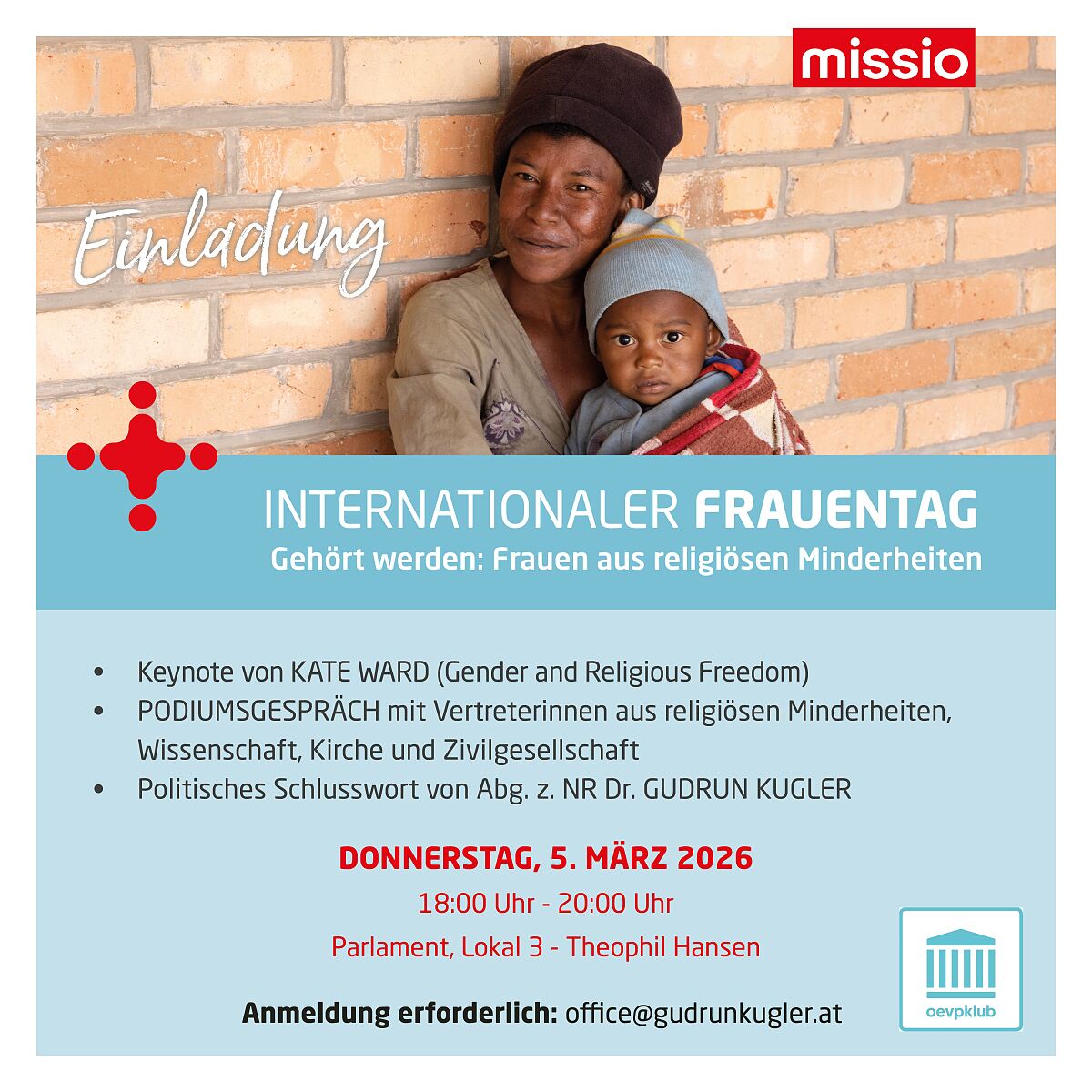 Veranstaltung im Parlament