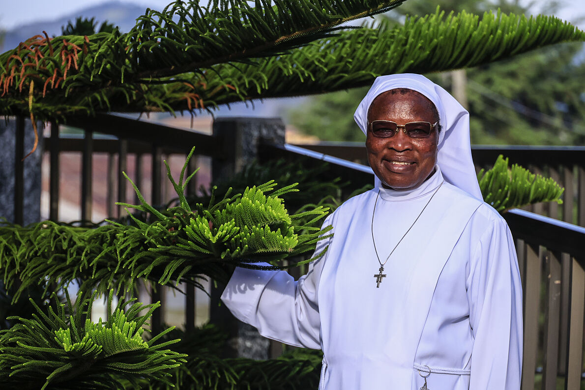 Schwester Hedwig Vinyoh hofft auf Veränderungen nach dem Papstbesuch