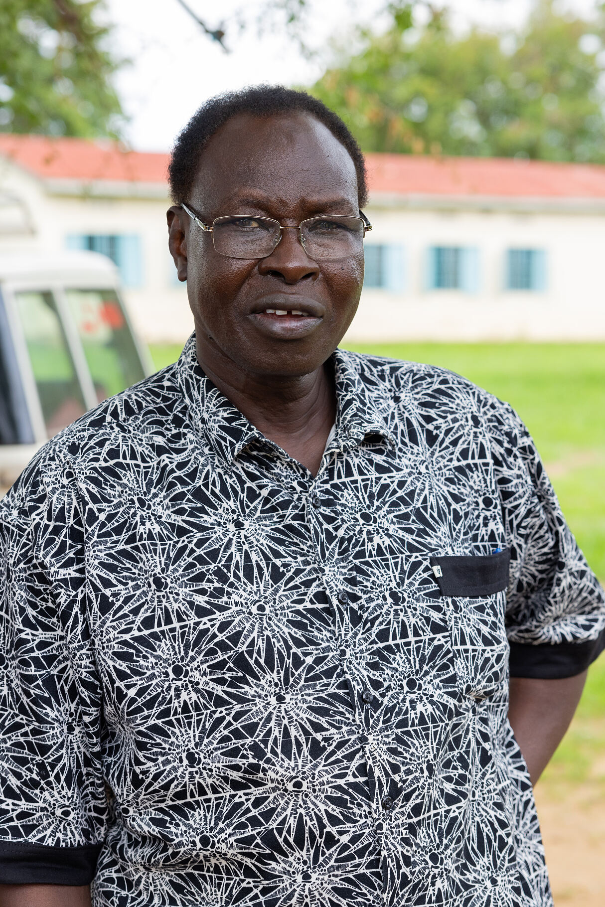 Missio-Projektpartner im Südsudan Dr. Hakim Simba Kuol