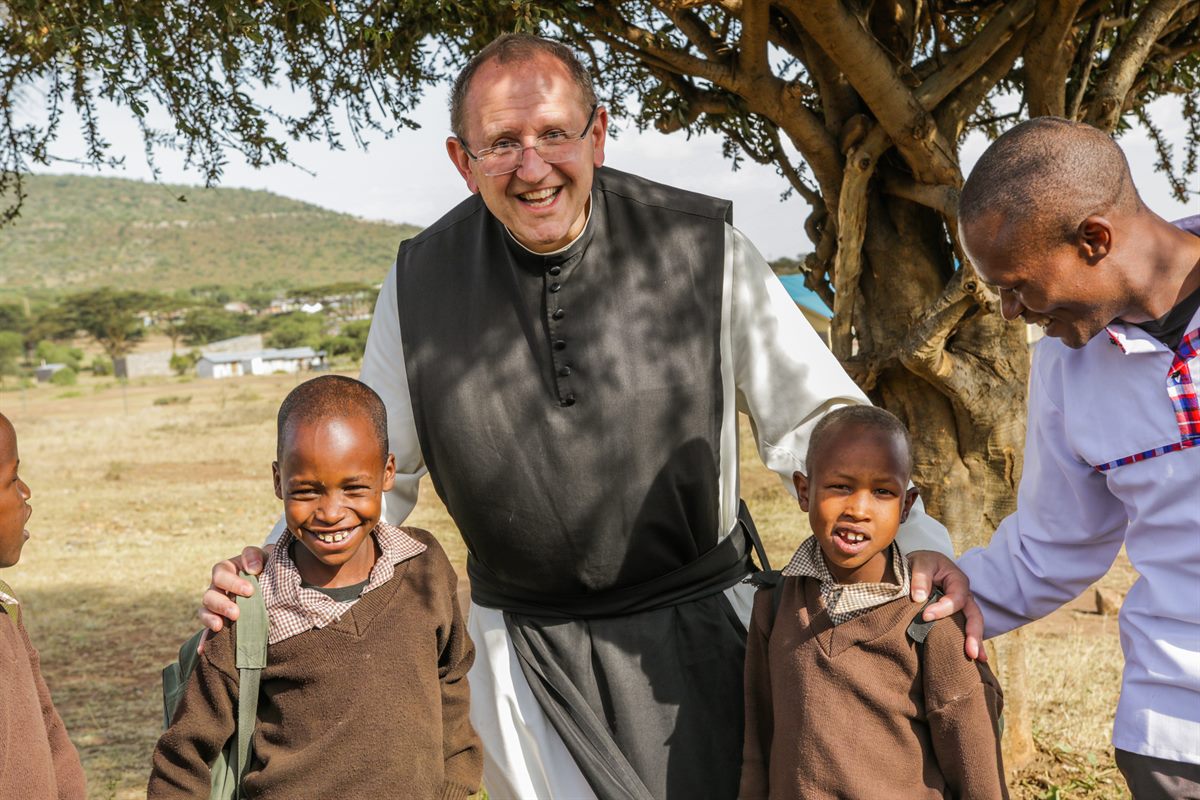 Pater Karl Wallner in Kenia