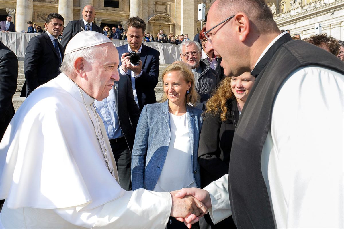Missio Österreich bei Papst Franziskus
