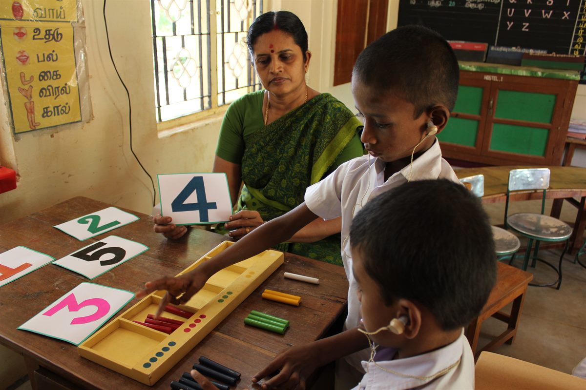 Indien: Finanzierung einer Gehörlosen-Schule
