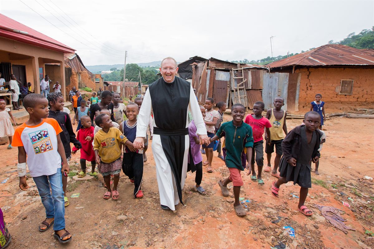 Missio-Nationaldirektor Pater Karl Wallner zu Besuch in Nigeria
