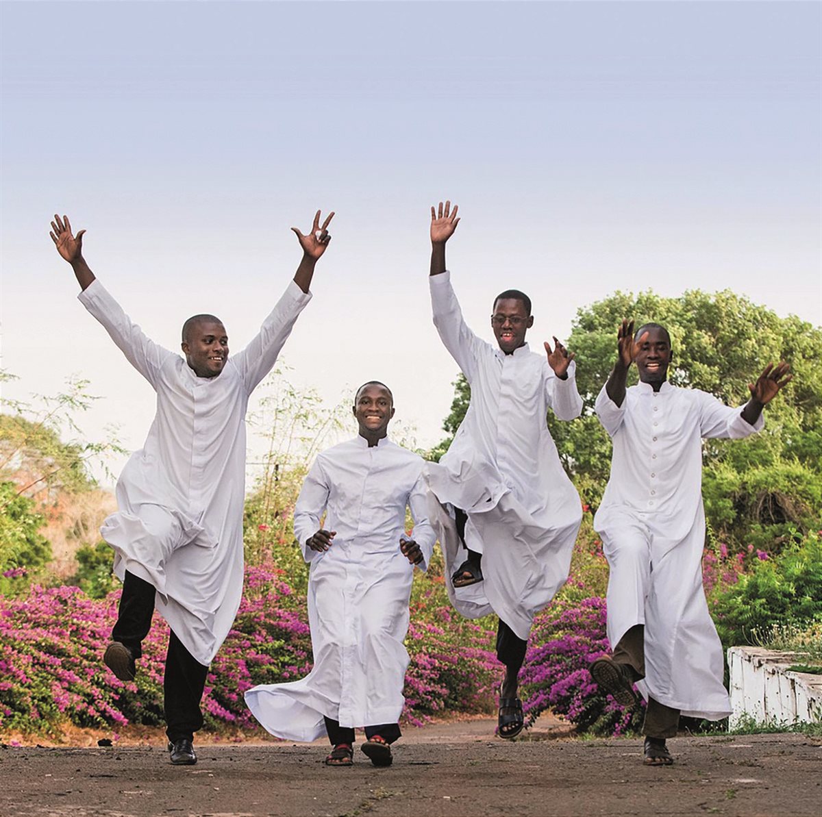 Priesterstudenten im Senegal