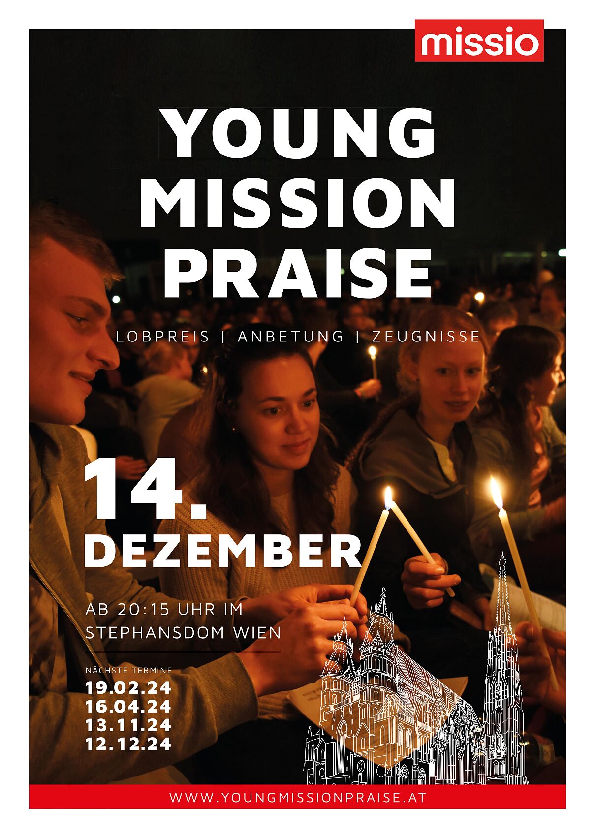 Young Mission Praise für junge Menschen im Stephansdom