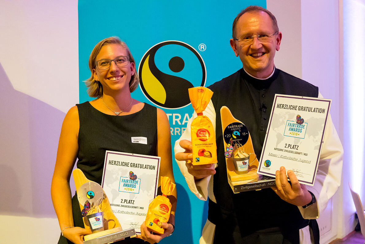 Die Missio-Jugendaktion wurde im 2018 mit dem FAIRTRADE-Award ausgezeichnet